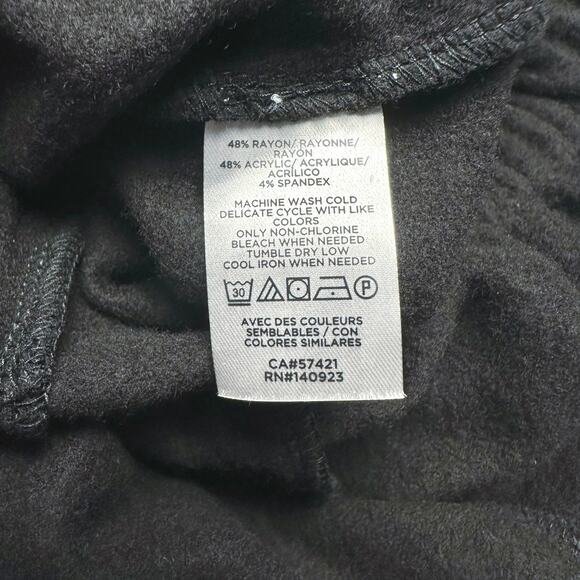 Lou & Grey | Women | Signature Soft Blend Black Crossover Jumpsuit | Size Medium - Picture 9 of 11